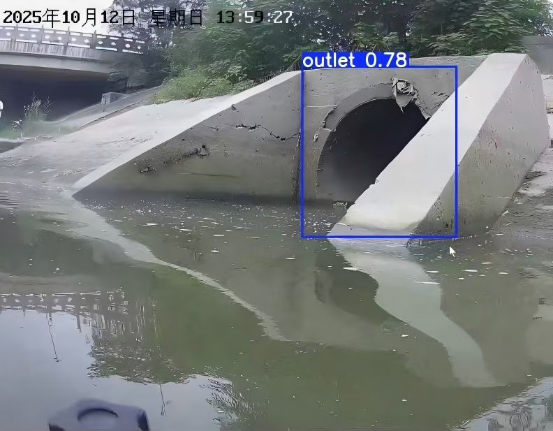 排口核查示范画面